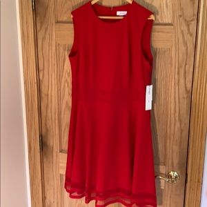 Calvin Klein Red Dress